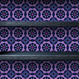 Lila Oktagon aus verkettetem Glas Tapete