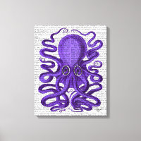 Lila Oktopus