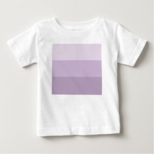 Lila Ombre-Gestreift Baby T-shirt