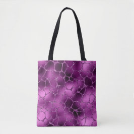 Lila Ombre Glam Glitzer Giraffe Spots Muster