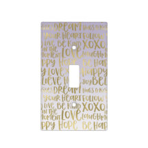 Lila Ombre Gold Inspiration Worte