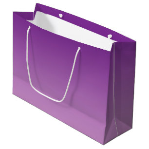 Lila Ombre Große Geschenktüte