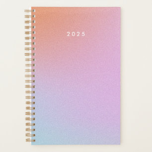 Lila Ombre-Himmel Personalisiert 2025 Planer
