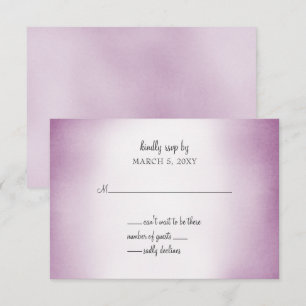 lila ombre Hochzeitseinladung uAwg Einladung
