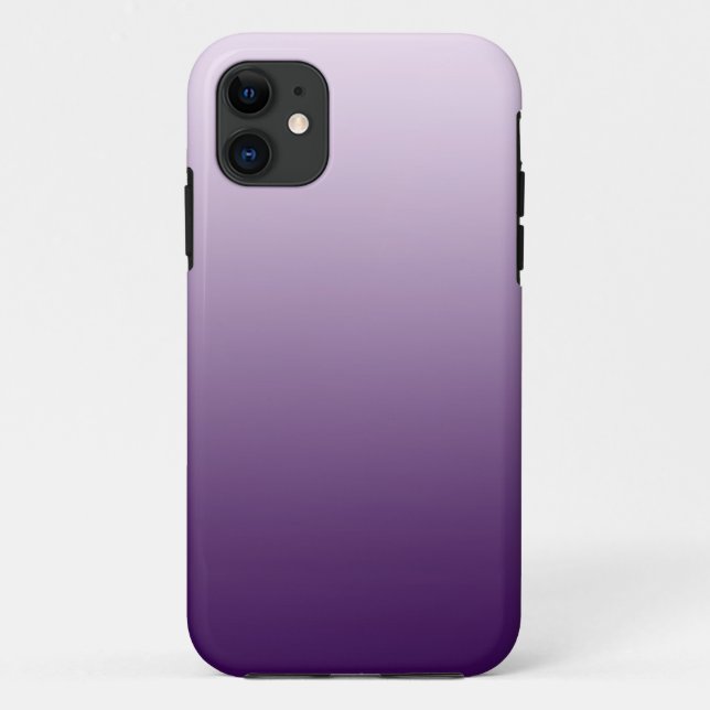Lila Ombre Iphone Kasten Case-Mate iPhone Hülle (Rückseite)