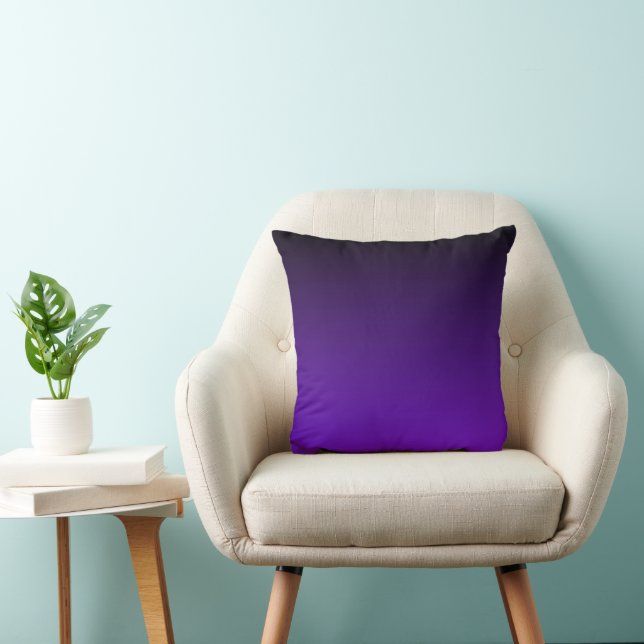 Lila Ombre Kissen (Stuhl )