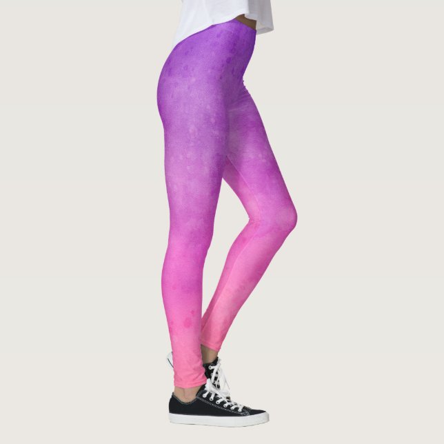 Lila Ombre Leggings (Rechts)