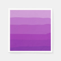 Lila Ombre Paper Napkins