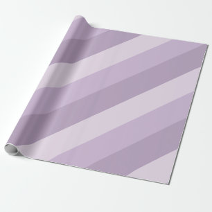Lila Ombre Streifen Geschenkpapier