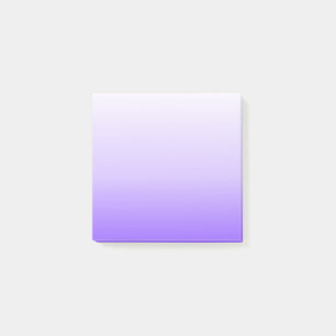 Lila Ombre-Verlauf Post-it Klebezettel