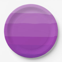 Lila Ombre-Vorlagenpapier-Teller