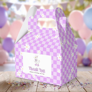 Lila One Silly Goose - Mädchen Erster Geburtstag  Geschenkschachtel