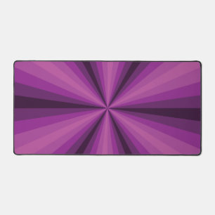 Lila optische Illusion Schreibtischunterlage