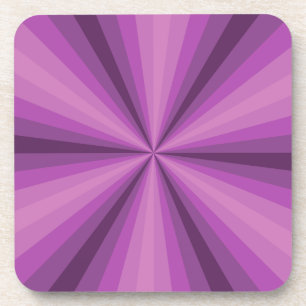 Lila optisches Illusion-Notebook Getränkeuntersetzer