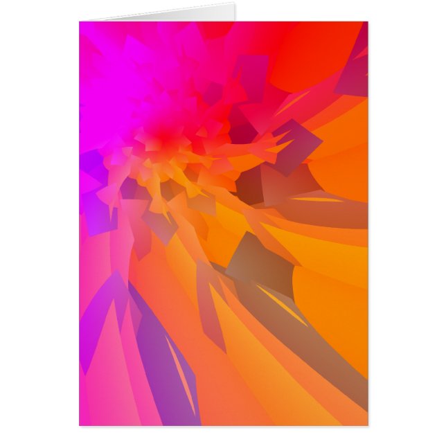 Lila/orange Blume (Vorne)