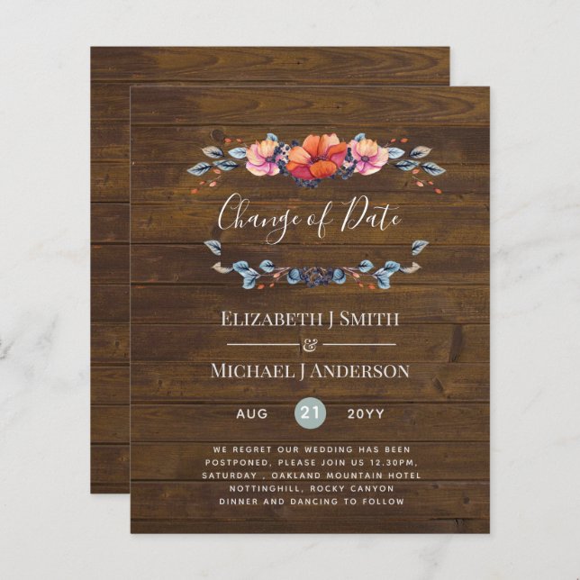 Lila orangefarbener Hochzeitwechsel (Vorne/Hinten)