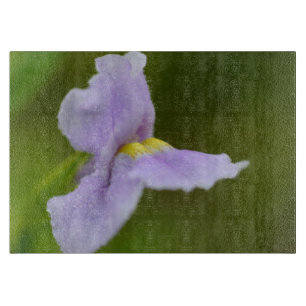Lila Orchid-Blume Schneidebrett