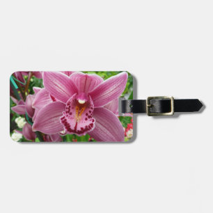Lila Orchid Elegante Gepäckanhänger