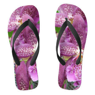 Lila Orchid Flip Flops