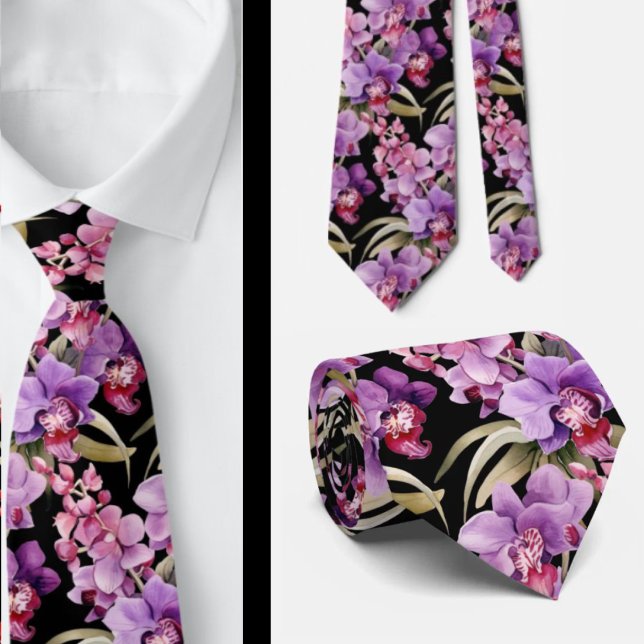 Lila Orchid Krawatte (Von Creator hochgeladen)