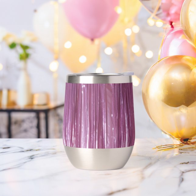 Lila orchid rosa Tinsel Streifen (Junggesellenabschied)