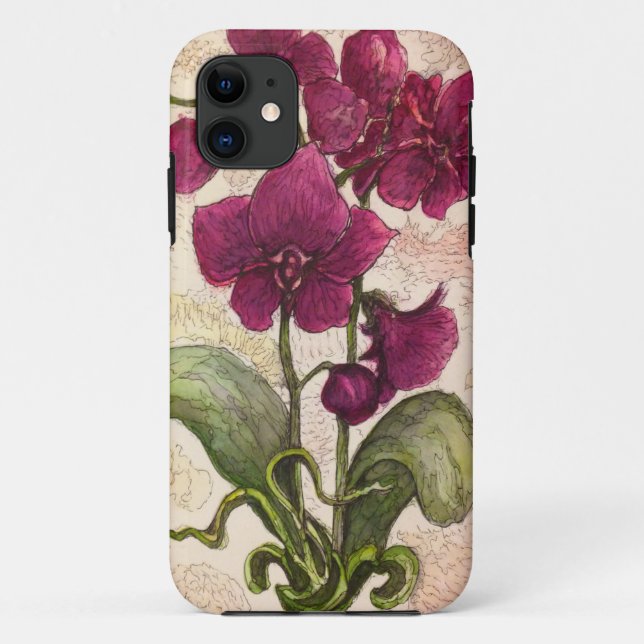 Lila Orchidee - verbinden Sie kaum dort iPhone Case-Mate iPhone Hülle (Rückseite)