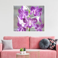 Lila Orchideen Kauai Hawaii