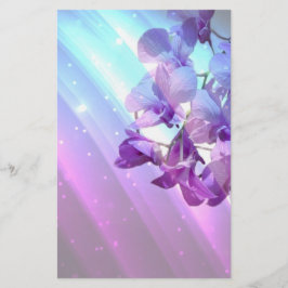 lila Orchideenhochzeit