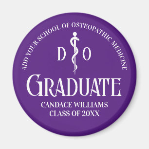 Lila Osteopathische Medical School Graduation Part Magnet