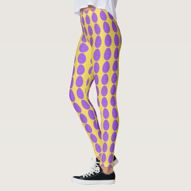 Lila Ostereier Leggings (Links)