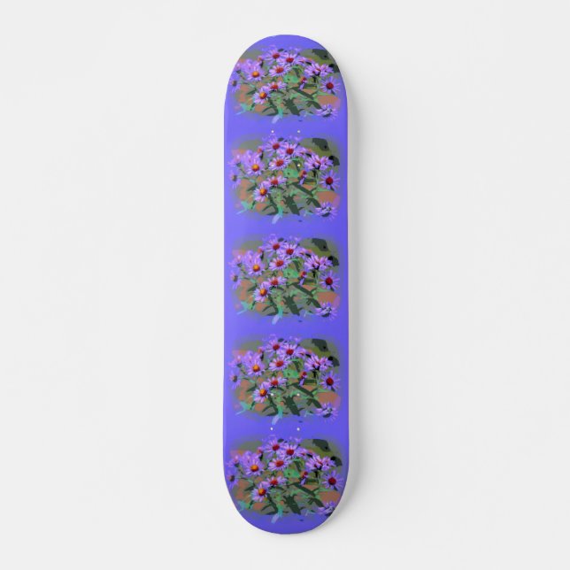 lila Osterskateboard Skateboard (Vorne)
