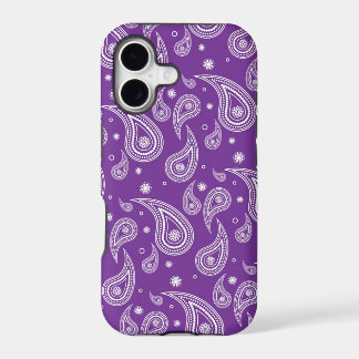 Lila Paisley iPhone 5 Telefon-Kasten
