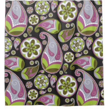 Lila Paisley-Muster