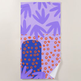 LILA PALMS Strandtuch
