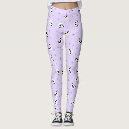 Lila Panda-Leggings das | des Pandas | Baby4Life Leggings