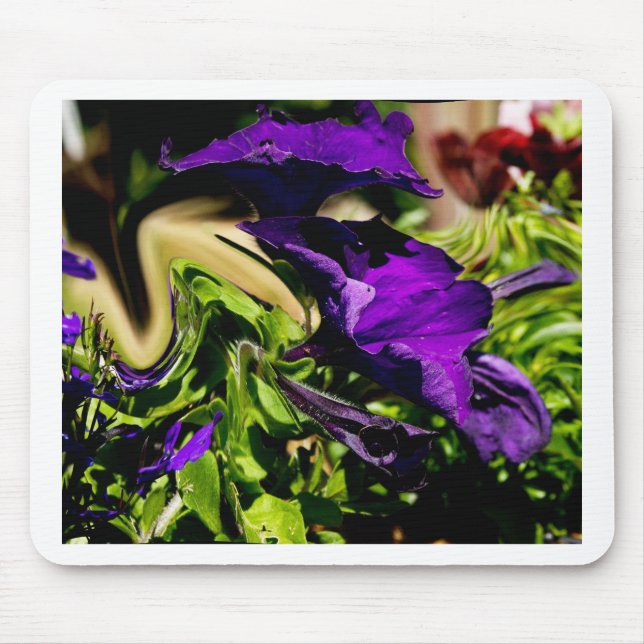 Lila Panik Mousepad (Vorne)