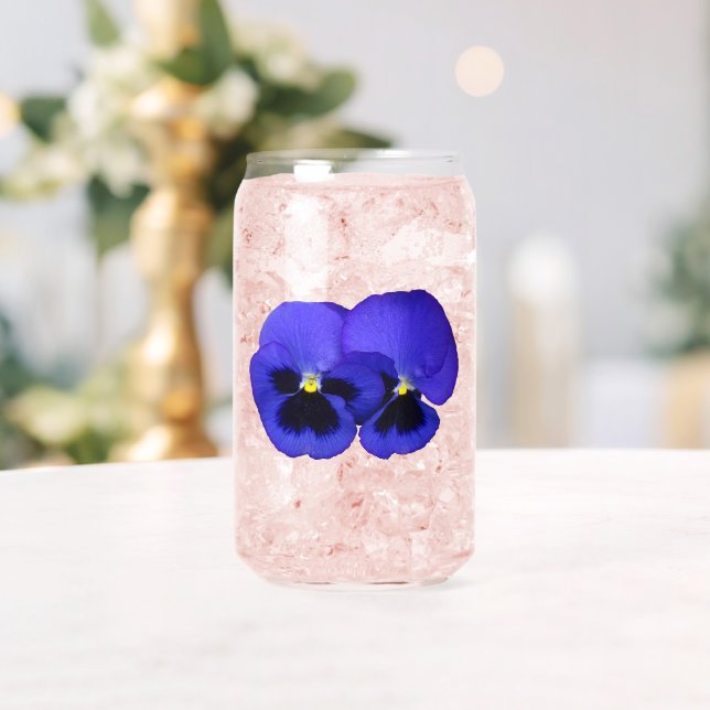 Lila Pansy Blume Dosenglas (Insitu (Hochzeit))