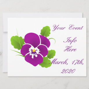 Lila Pansy Blume Thunder_Cove