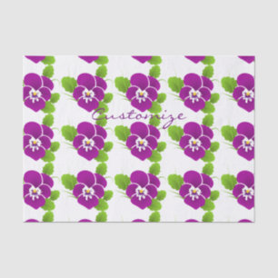 Lila Pansy Blume Thunder_Cove Seidenpapier