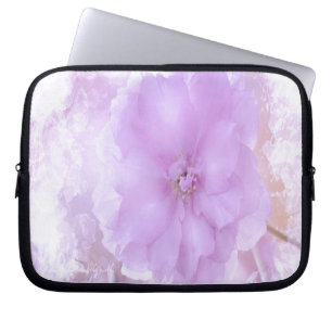 Lila Pansy Laptopschutzhülle