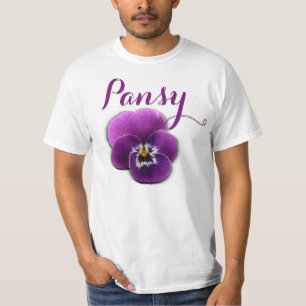 Lila Pansy T-Shirt