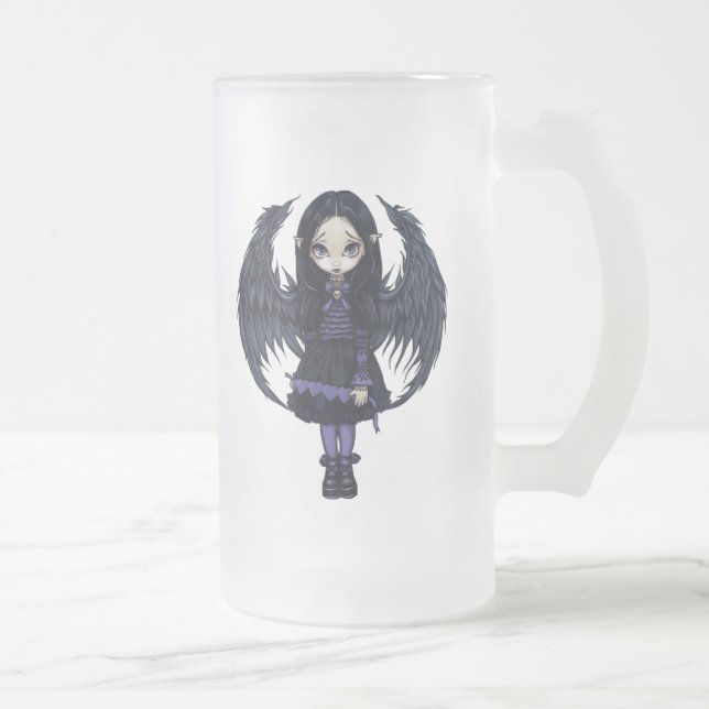 "Lila Papierherz-" Tasse (Rechts)