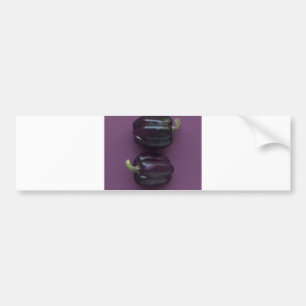 lila Paprikaschoten Autoaufkleber