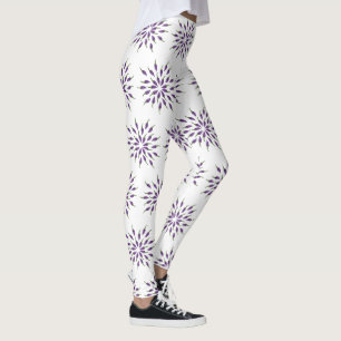 Lila Paprikaschoten mandala Art Leggings