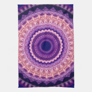 Lila ParadiesMandalaküchen-Teetuch Küchentuch