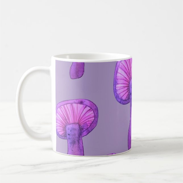 Lila Party Kaffeetasse (Links)