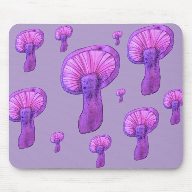 Lila Party Mousepad (Vorne)
