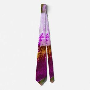 Lila Passion Orchid Neck Tie Krawatte