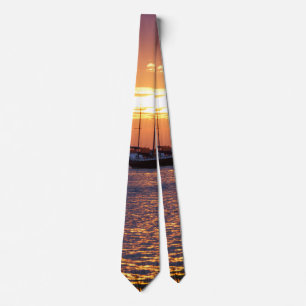 Lila Passion Sunset Neck Tie Krawatte