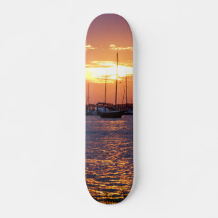 Lila Passion Sunset Skateboard